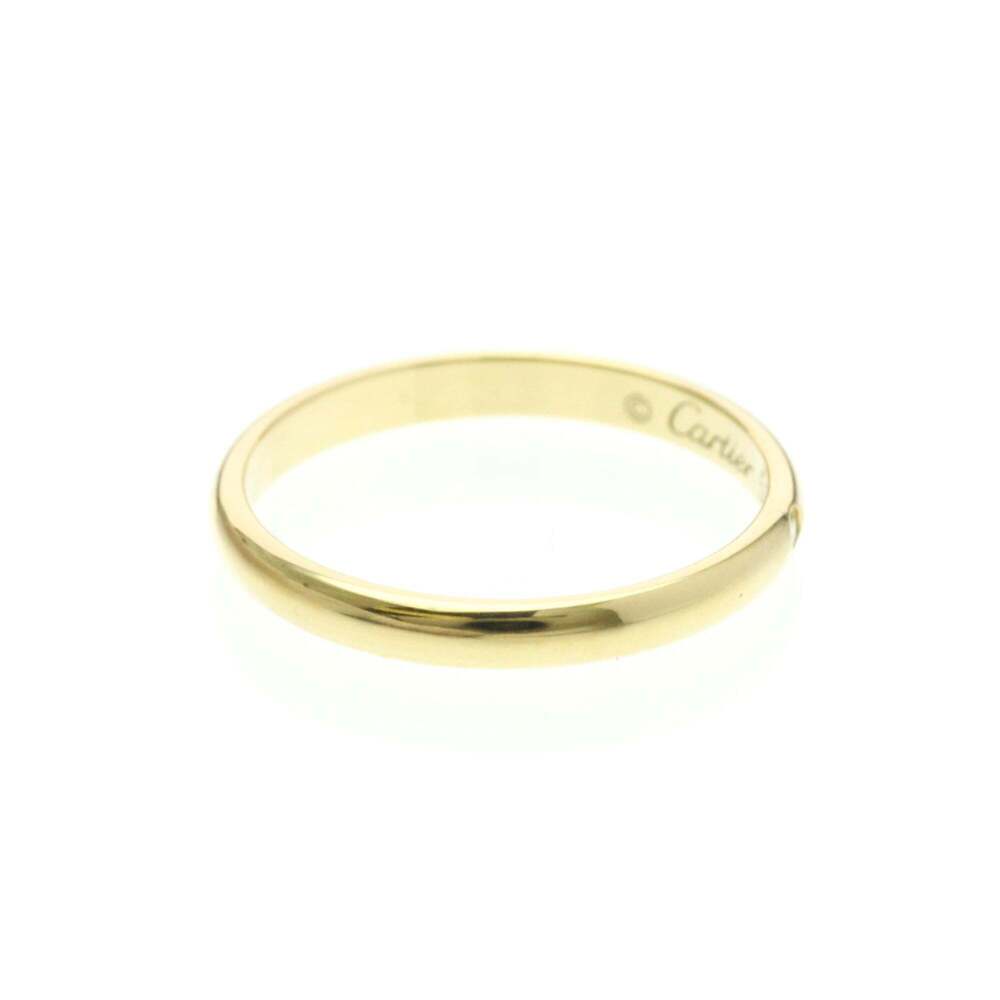 Cartier 1895 Wedding Ring With 1 Diamond Yellow Gold (18K) Fashion Diamond Ba... - Picture 4 of 9